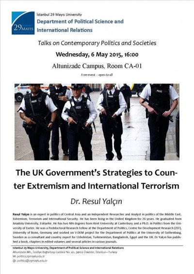 The UK Government's Strategies to Counter Extremism and International Terrorism