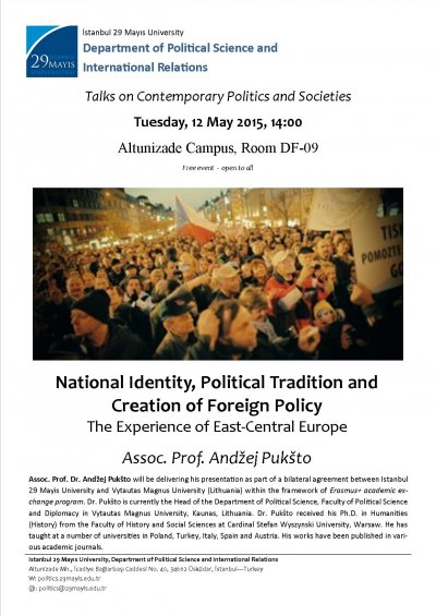 National Identity, Political Tradition and Creation of Foreign Policy