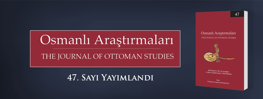 Osmanlı Araştırmaları Dergisi