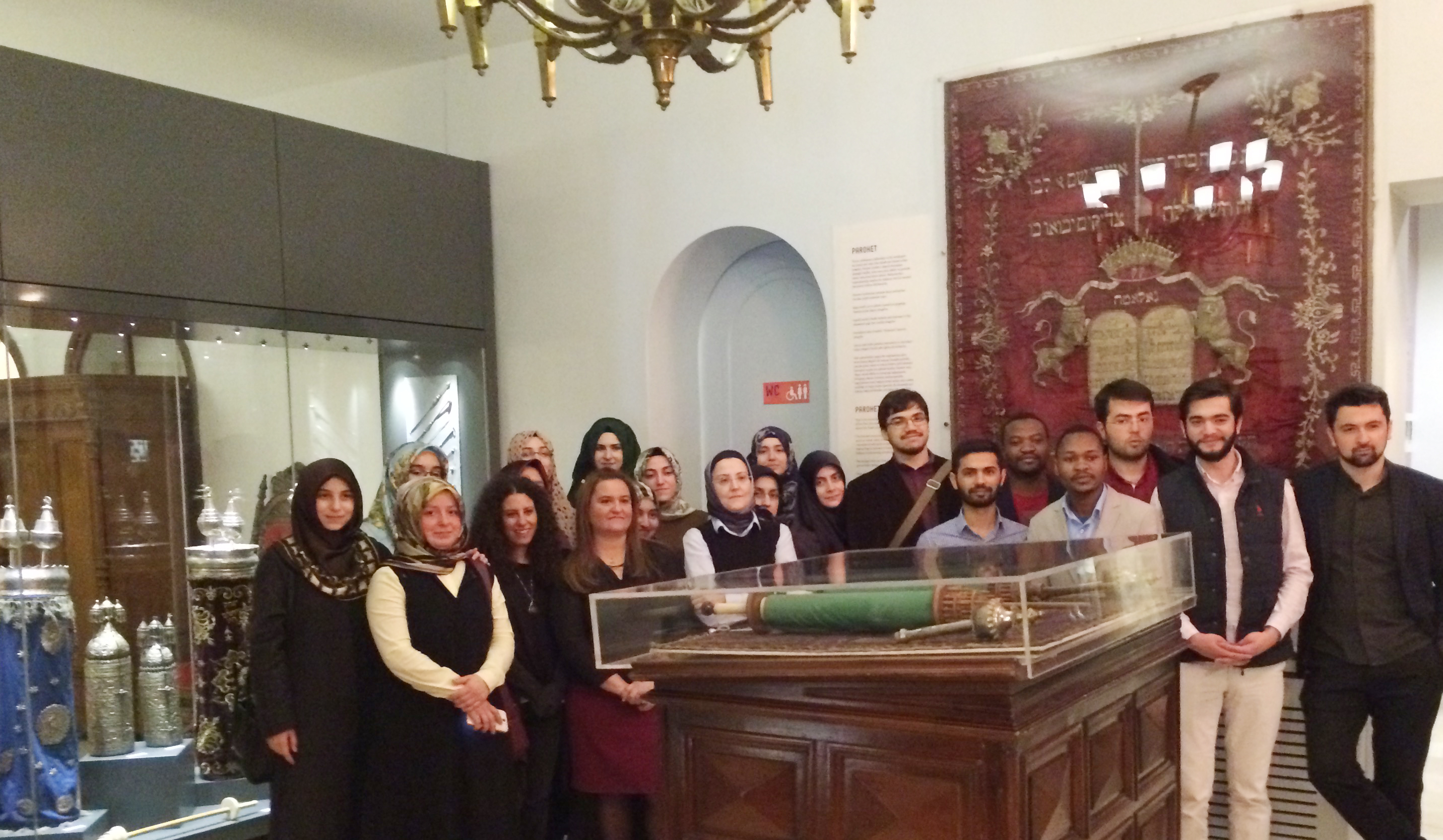Dinler Tarihi dersi kapsamında Türk Musevileri Müzesi'ne ziyaret