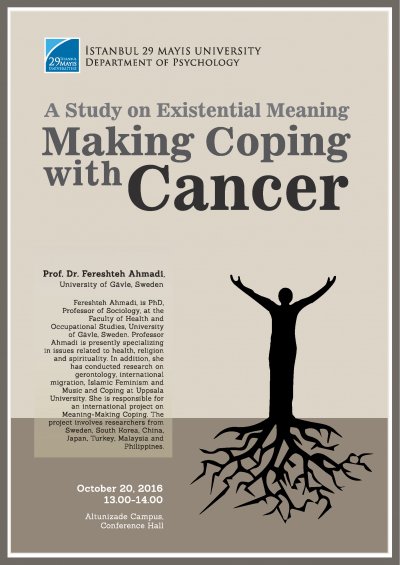 A Study on Existential Meaning - Making Coping with Cancer