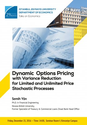 Dynamic Options Pricing with Variance Reduction for Limited and Unlimited Price Stochastic Processes