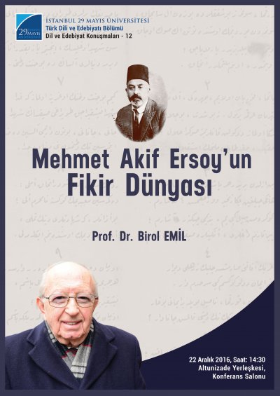 Mehmet Akif Ersoy'un Fikir Dünyası