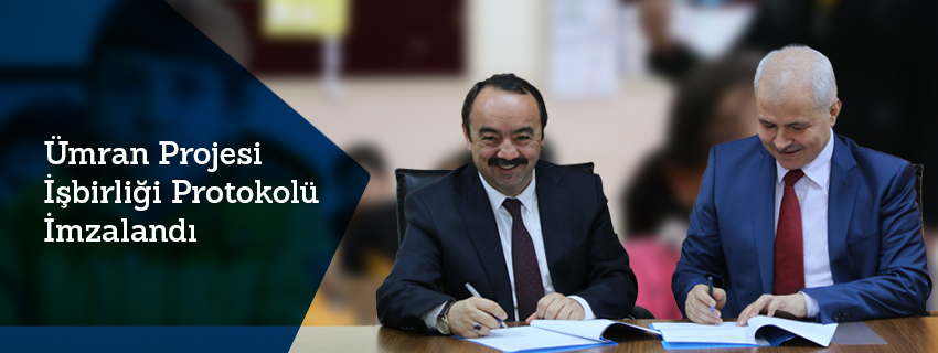 İstanbul 29 Mayıs Üniversitesi ile Çekmeköy İlçe Milli Eğitim Müdürlüğü Arasında “Ümran Projesi”nin Yürütülmesine Dair İşbirliği Protokolü İmzalandı