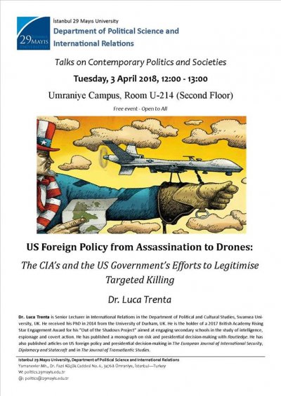 US Foreign Policy from Assassination to Drones
