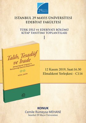 Türk Dili ve Edebiyatı Bölümü Kitap Tanıtımı Toplantıları I