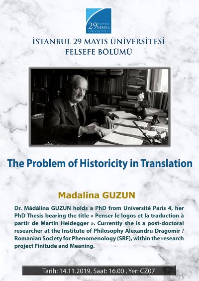 The Problem of Historicity in Translation