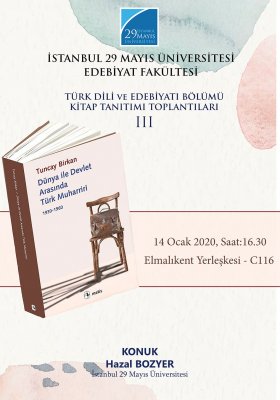Türk Dili ve Edebiyatı Bölümü Kitap Tanıtımı Toplantıları III