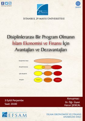 Disiplinlerarası Bir Program Olmanın İslam Ekonomisi ve Finansı için Avantajları ve Dezavantajları