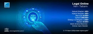 Legal Online 31 Kasım 2020 Tarihine Kadar Erişime Açılmıştır