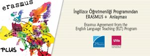 İngilizce Öğretmenliği Programından ERASMUS+ Anlaşması