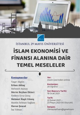 İslam Ekonomisi ve Finansı Alanına Dair Temel Meseleler Seminer Serisi