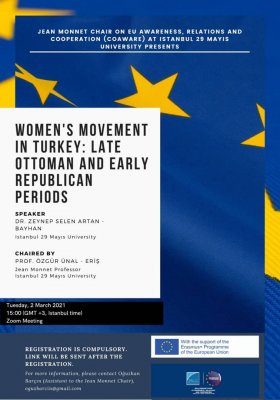 Women’s Movement In Turkey: Late Ottoman And Early Republican Periods