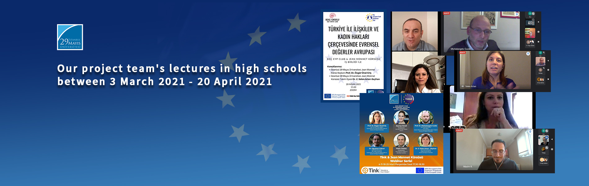 Our Project Team’s Lectures in High Schools Between 3 March 2021 – 20 April 2021