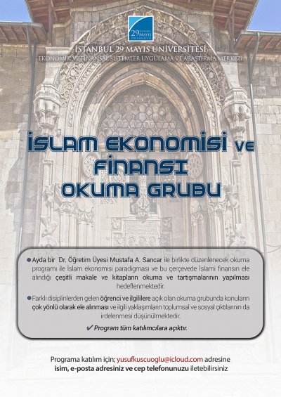 İslam Ekonomisi ve Finansı Okuma Grubu