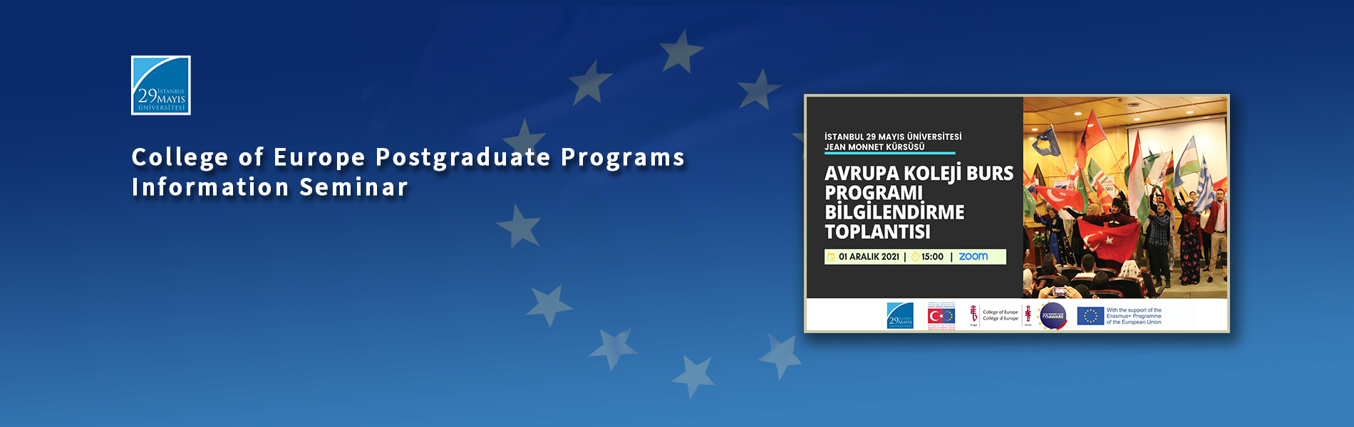College of Europe Postgraduate Programs Information Seminar