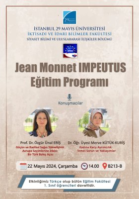 Jean Monnet IMPEUTUS Eğitim Programı