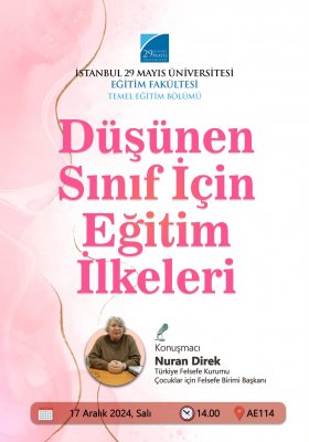 Düşünen Sınıf İçin Eğitim İlkeleri