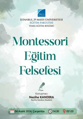 Montessori Eğitim Felsefesi
