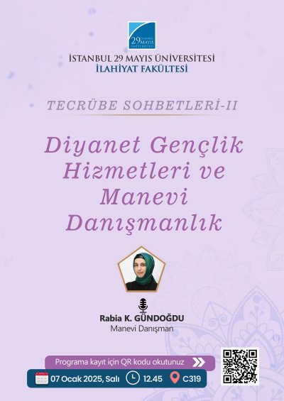 Tecrübe Sohbetleri-II Diyanet Gençlik Hizmetleri ve Manevi Danışmanlık