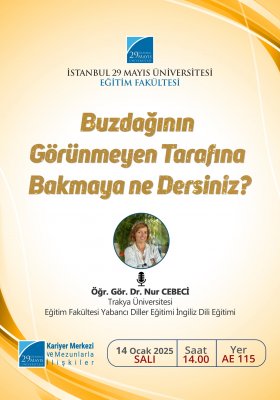 Buzdağının Görünmeyen Tarafına Bakmaya Ne Dersiniz?