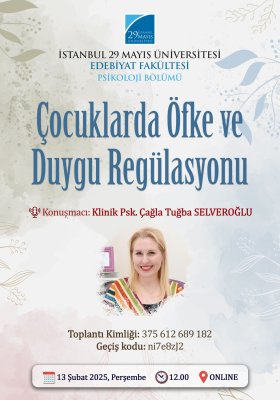 Çocuklarda Öfke ve Duygu Regülasyonu