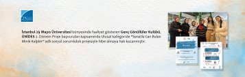 Genç Gönüllüler Kulübü, ÜNİDES 2. Dönem Proje Başvuruları Kapsamında Sosyal Sorumluluk Projesiyle Hibe Almaya Hak Kazanmıştır