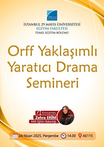 Orff Yaklaşımlı Yaratıcı Drama Semineri
