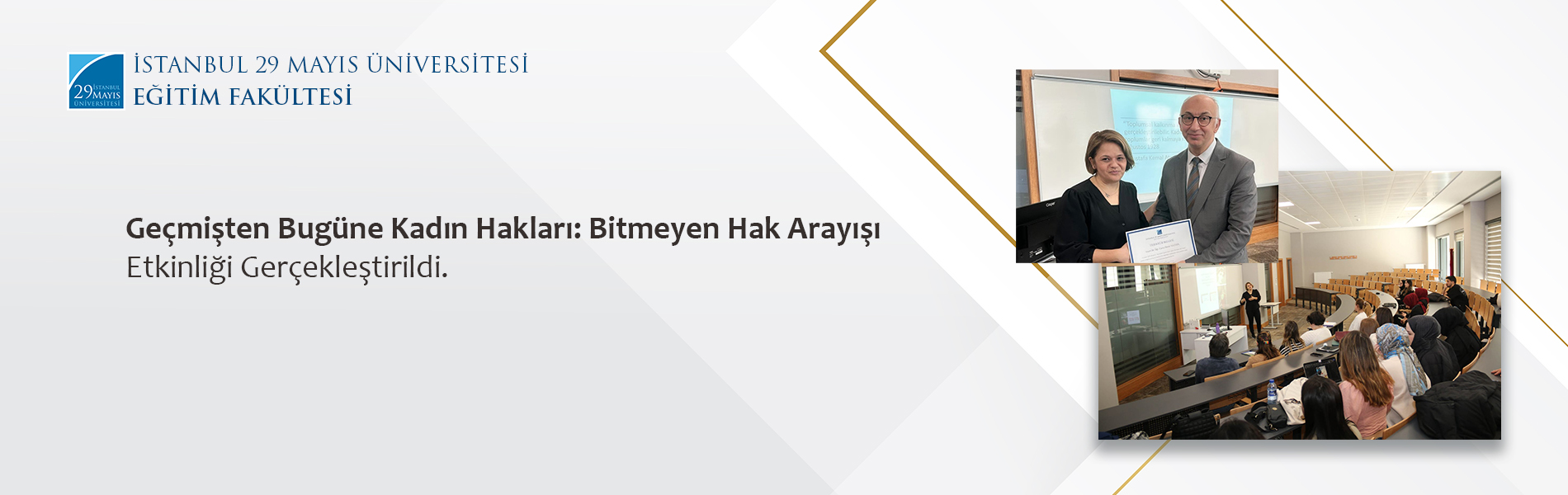 Geçmişten Bugüne Kadın Hakları: Bitmeyen Hak Arayışı Etkinliği Gerçekleştirildi