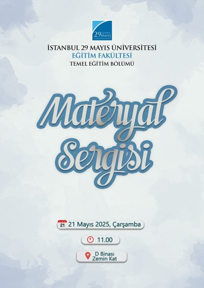 Materyal Sergisi