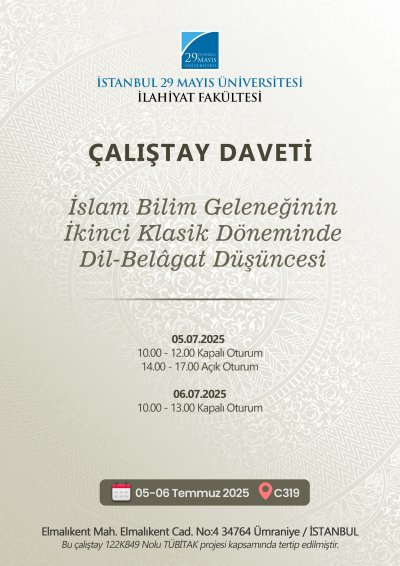 İslam Bilim Geleneğinin İkinci Klasik Döneminde Dil-Belagat Düşüncesi