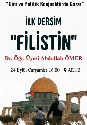 İlahiyat Fakültesi 2025-2026 Akademik Yılı Açılış Dersi