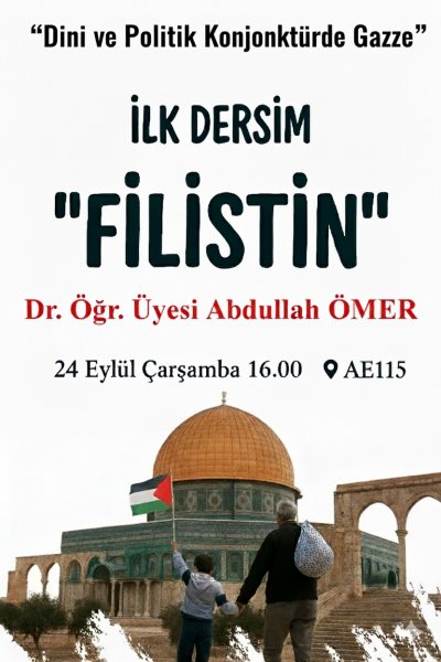 İlahiyat Fakültesi 2025-2026 Akademik Yılı Açılış Dersi