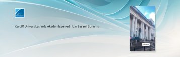 Cardiff Üniversitesi’nde Akademisyenlerimizin Başarılı Sunumu