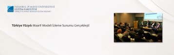Türkiye Yüzyılı Maarif Modeli İzleme Sunumu Gerçekleşti