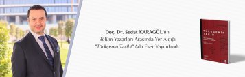 Doç. Dr. Sedat KARAGÜL\'ün Bölüm Yazarları Arasında Yer Aldığı \