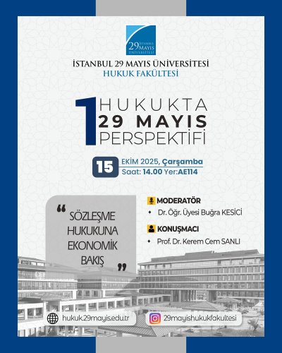 Hukukta 29 Mayıs Perspektifi!