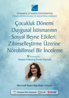 Çocukluk Dönemi Duygusal İstismarının Sosyal Beyne Etkileri: Zihinselleştirme Üzerine Nörobilimsel Bir İnceleme