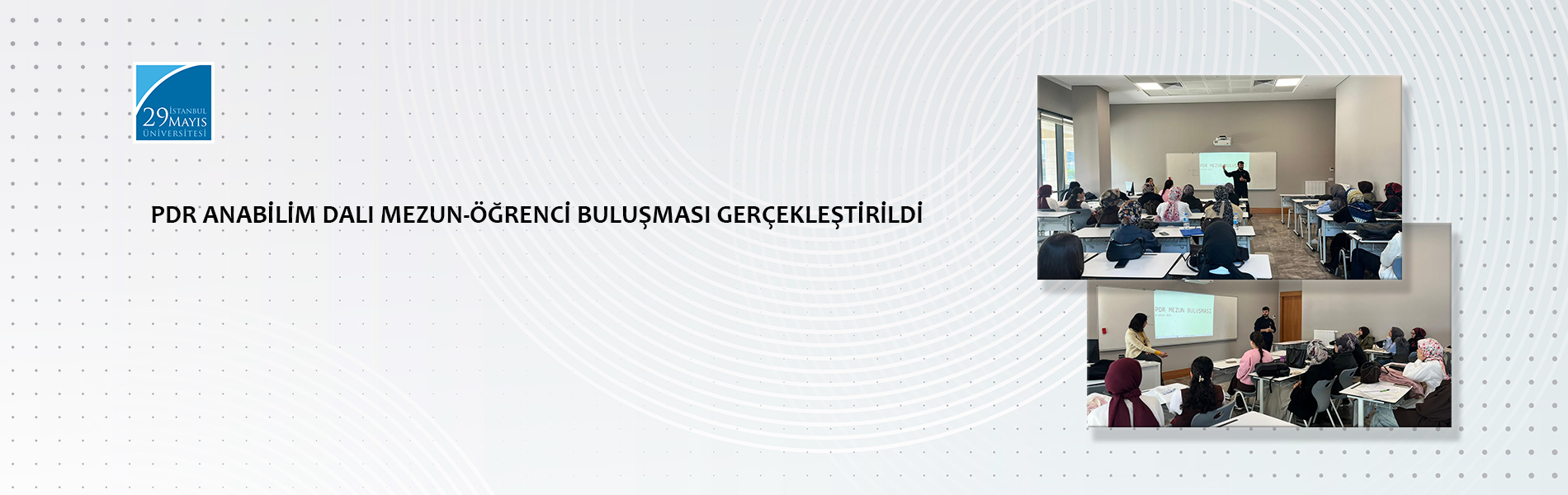 PDR Anabilim Dalı Mezun-Öğrenci Buluşması Gerçekleştirildi