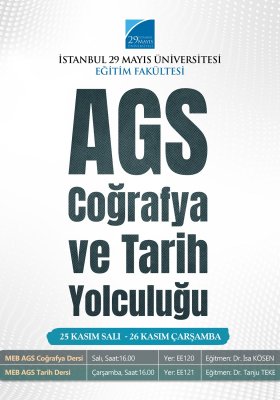 AGS Coğrafya ve Tarih Yolculuğu