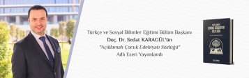 Türkçe ve Sosyal Bilimler Eğitimi Bölüm Başkanı Doç. Dr. Sedat KARAGÜL\'ün \