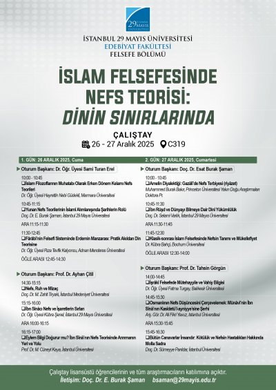 İslam Felsefesinde Nefs Teorisi: Dinin Sınırlarında