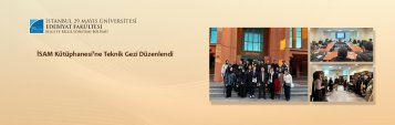 İSAM Kütüphanesi’ne Teknik Gezi Düzenlendi