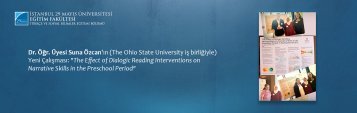 Dr. Öğr. Üyesi Suna Özcan\'ın (The Ohio State University iş birliğiyle) Yeni Çalışması: \