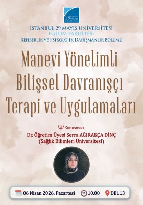 Manevi Yönelimli Bilişsel Davranışçı Terapi ve Uygulamaları