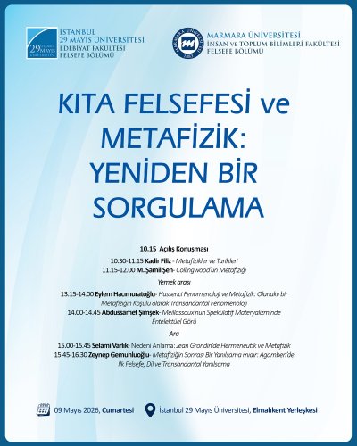Kıta Felsefesi ve Metafizik: Yeniden Bir Sorgulama