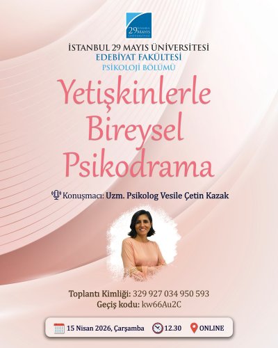 Yetişkinlerle Bireysel Psikodrama