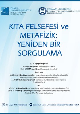 Kıta Felsefesi ve Metafizik: Yeniden Bir Sorgulama
