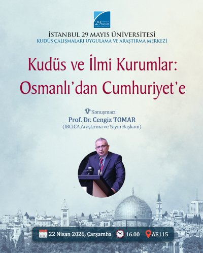 Kudüs ve İlmi Kurumlar: Osmanlı’dan Cumhuriyet’e