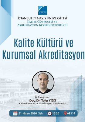 Kalite Kültürü ve Kurumsal Akreditasyon